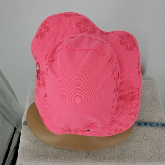 Sun Protection Zone UPF 50+ Pink Bucket Hat With Velcro Straps - Picture 5 of 8